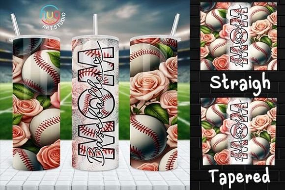 Download Baseball Mom Floral Tumbler,Gift for Mom - Premium Resources