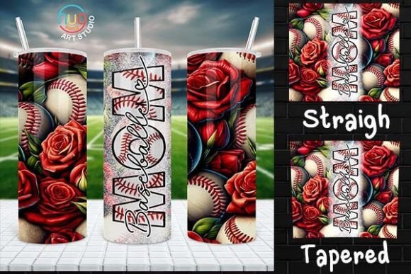 Download Baseball Mom Floral Tumbler,Gift for Mom - Premium Resources