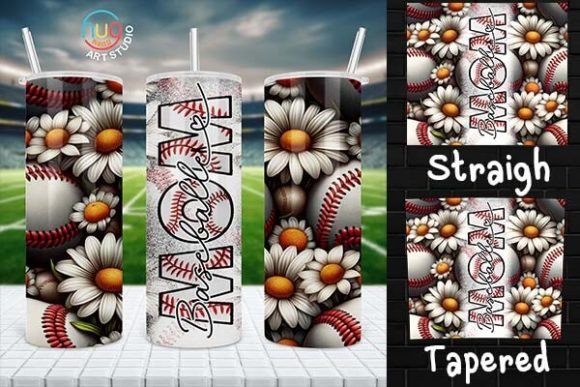 Download Baseball Mom Floral Tumbler,Gift for Mom - Premium Resources